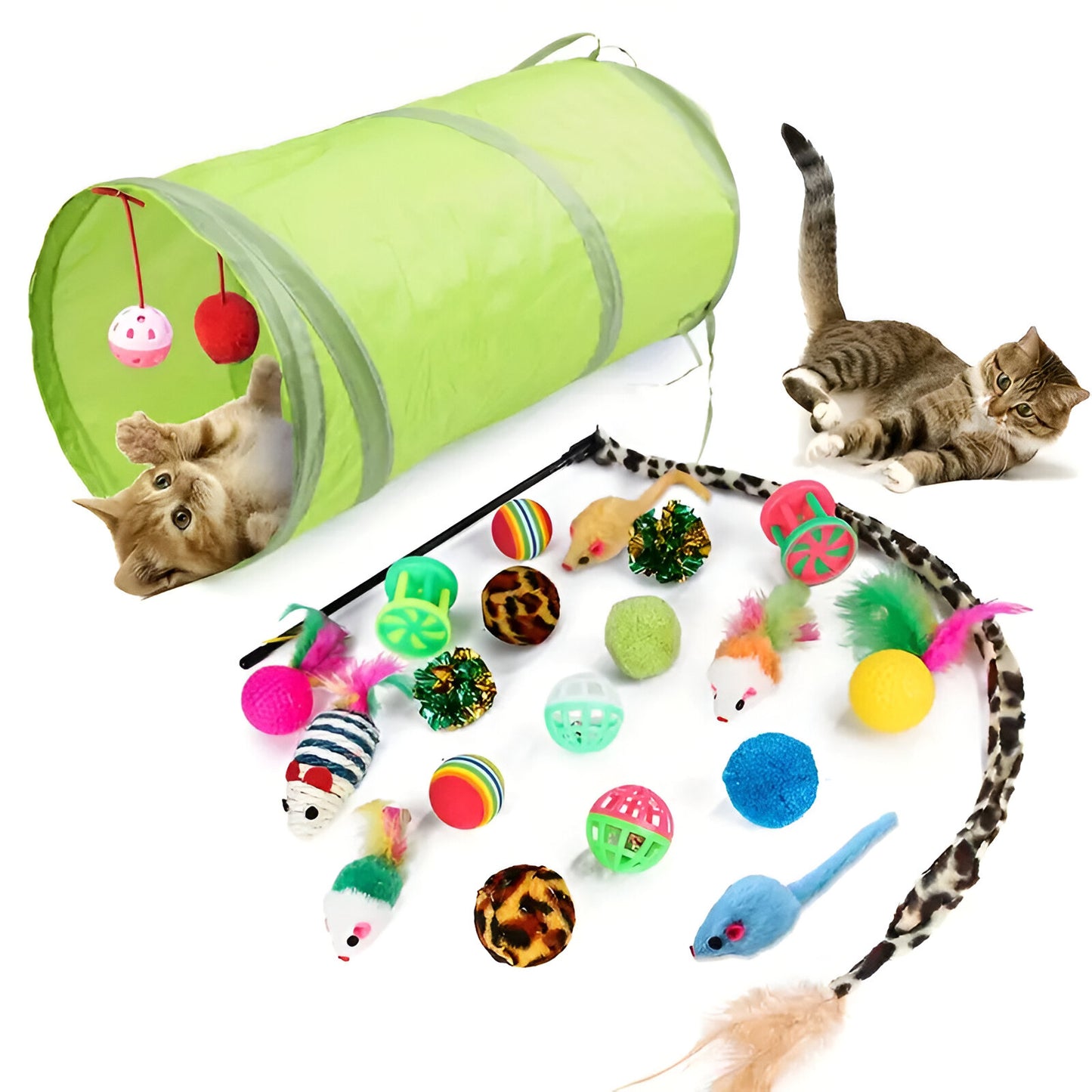 Tunel Gato + Accesorios Ref. 2025-28